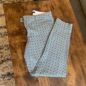 H&M print ankle pants